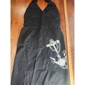Sailor Jerry Halter Dress Large